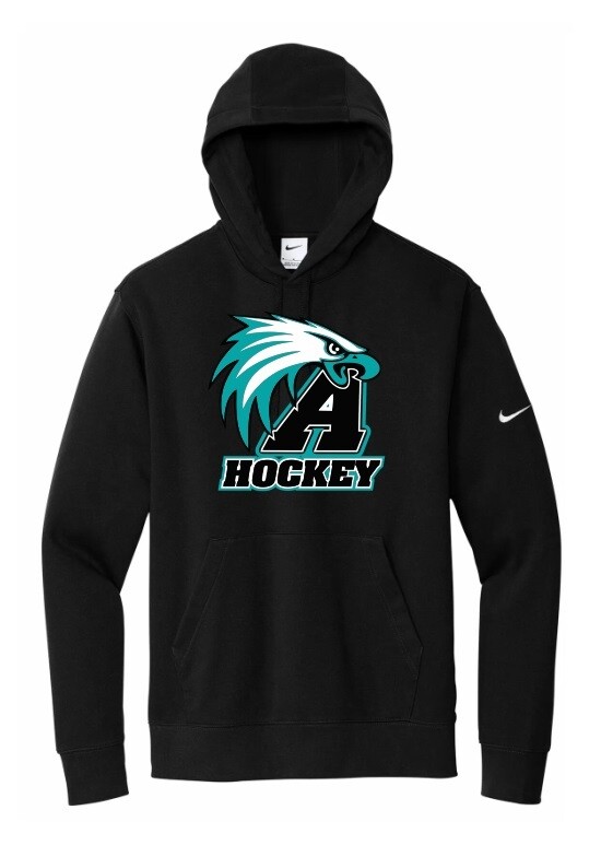 Auburn High - Black Auburn Eagles Hockey Nike Hoodie