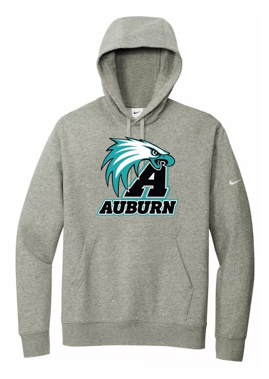 Auburn High - Dark Grey Heather Auburn Nike Hoodie