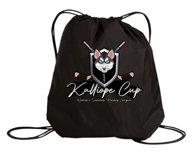 Kalliope Cup - Black Kalliope Cup Cinch Bag