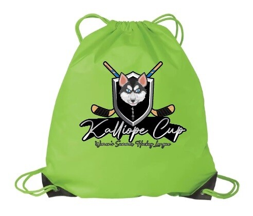 Kalliope Cup - Lime Kalliope Cup Cinch Bag