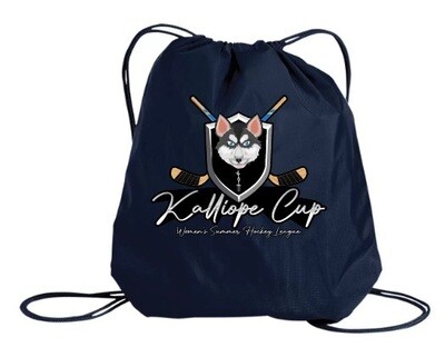 Kalliope Cup - Navy Kalliope Cup Cinch Bag