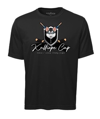 Kalliope Cup - Black Kalliope Cup Short Sleeve Moist Wick