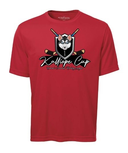 Kalliope Cup - Red Kalliope Cup Short Sleeve Moist Wick