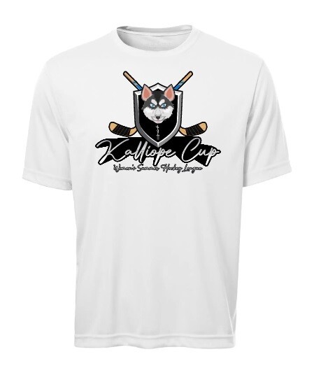 Kalliope Cup - White Kalliope Cup Short Sleeve Moist Wick