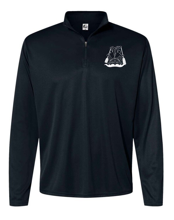 Orenda Canoe Club - Black Men&#39;s Quarter Zip Pull Over