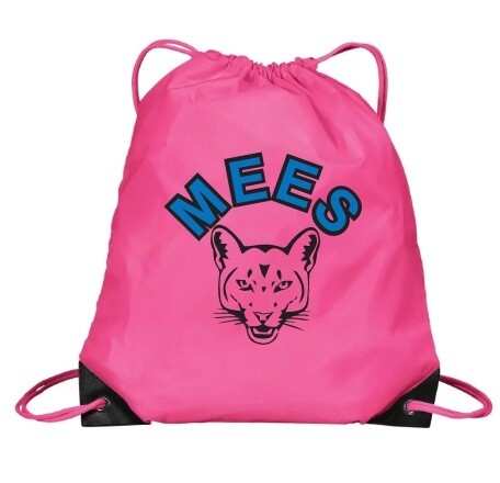 Mount Edward Elementary - Pink MEES Cinch Bag