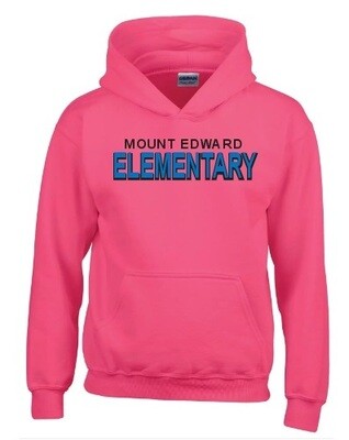 Mount Edward Elementary - Pink Mount Edward Elementary Hoodie