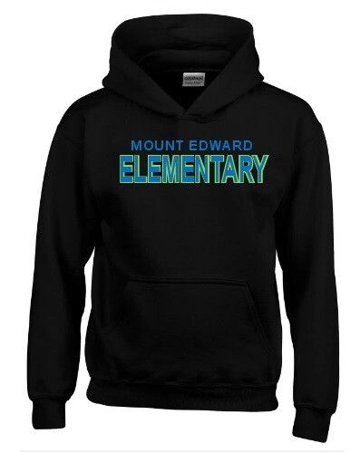 Mount Edward Elementary  - Black Mount Edward Elementary Hoodie