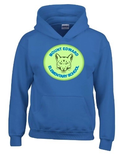 Mount Edward Elementary  - Royal Blue Mount Edward Elementary Logo Hoodie