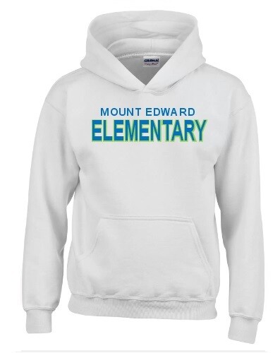 Mount Edward Elementary  - White Mount Edward Elementary Hoodie