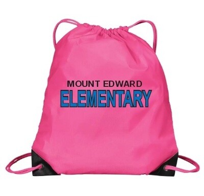 Mount Edward Elementary - Pink Mount Edward Elementary Cinch Bag