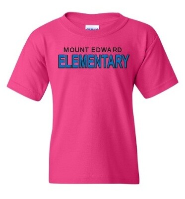 Mount Edward Elementary - Pink Mount Edward Elementary T-Shirt