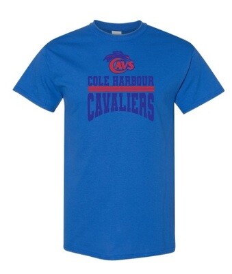 Cole Harbour High - Royal Blue Cole Harbour Cavaliers T-Shirt