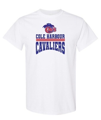 Cole Harbour High - White Cole Harbour Cavaliers T-Shirt