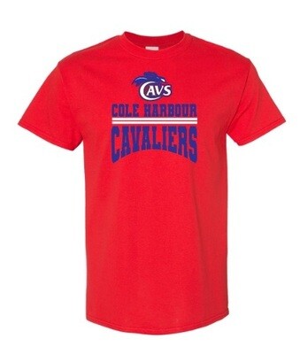 Cole Harbour High - Red Cole Harbour Cavaliers T-Shirt