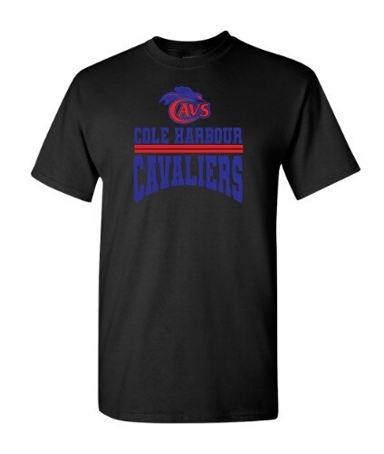 Cole Harbour High - Black Cole Harbour Cavaliers T-Shirt