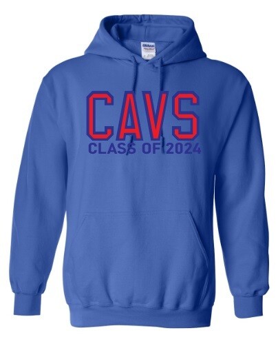 Cole Harbour High - Royal Blue CAVS Class of 2024 Hoodie