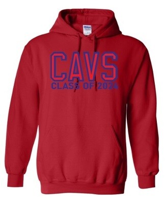 Cole Harbour High - Red CAVS Class of 2024 Hoodie