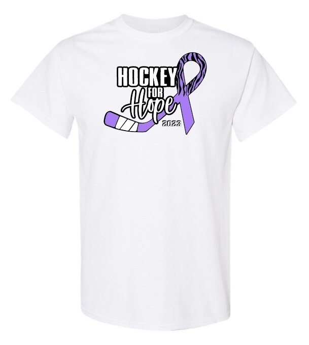 Hockey for Hope - White Hockey for Hope T-Shirts