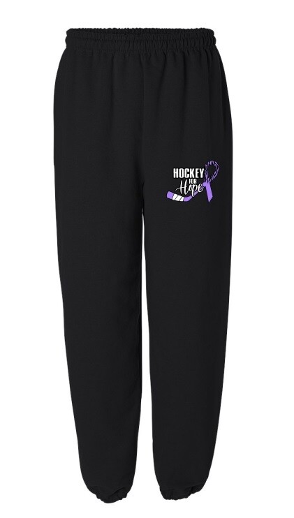 Hockey for Hope - Black Hockey for Hope Sweatpants