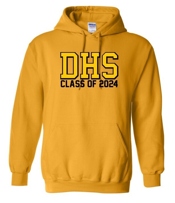 DHS - Yellow DHS Class of 2024 Hoodie