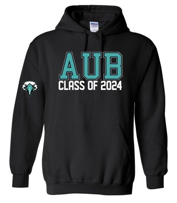 Auburn High - Black AUB Class of 2024 Hoodie