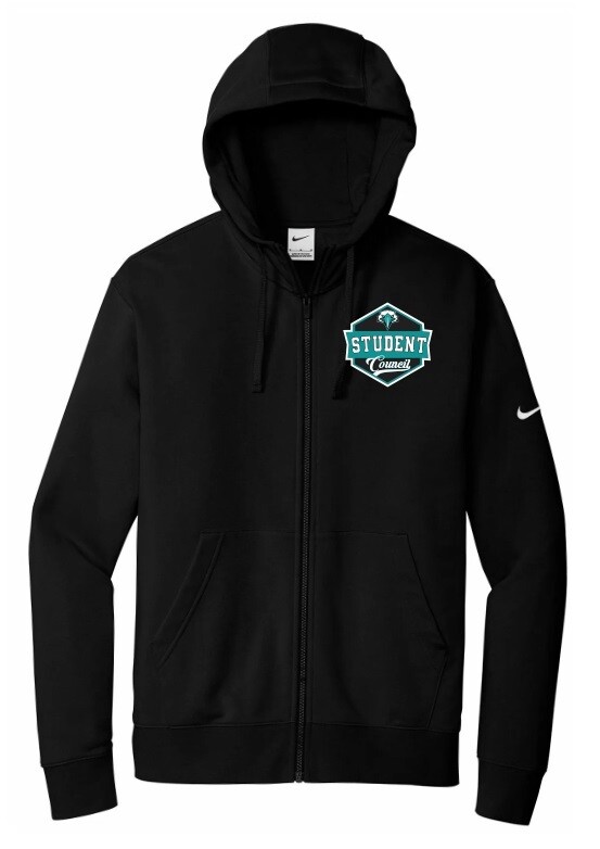 Auburn High - Black Eagles Student Council Nike Zip Hoodie