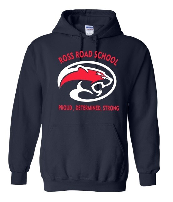 Ross Road School - Navy Ross Road School Logo Hoodie