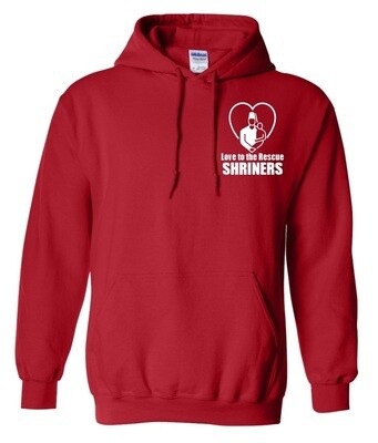 Shriners - Love to the Rescue Hoodie