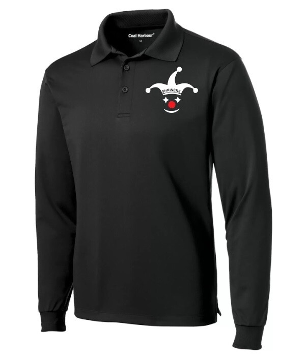 Shriners - Shriner Happy Clown Long Sleeve Sport Shirt