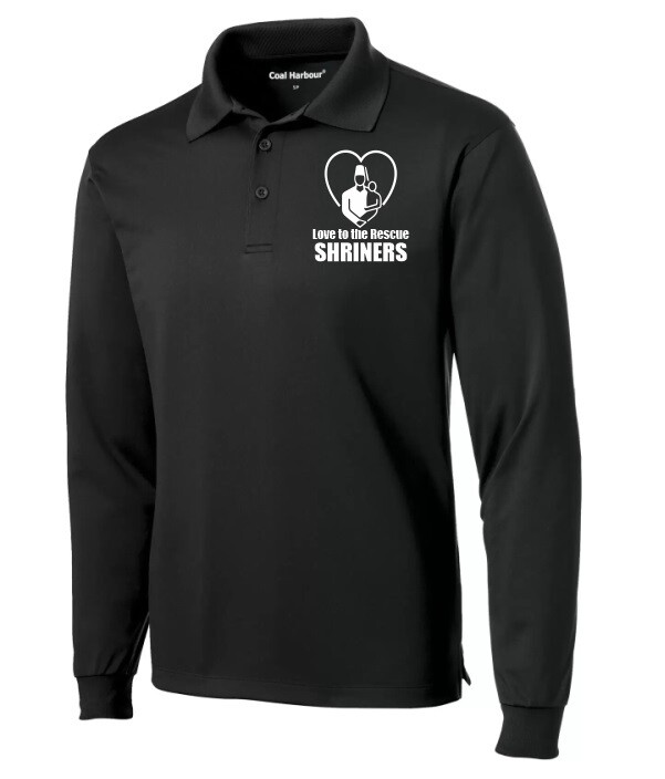 Shriners - Love to the Rescue Long Sleeve Sport Shirt