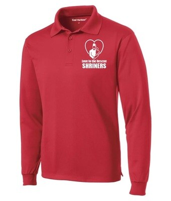 Shriners - Love to the Rescue Long Sleeve Sport Shirt