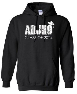 Astral Drive Junior High - Black ADJH Class of 2024 Hoodie