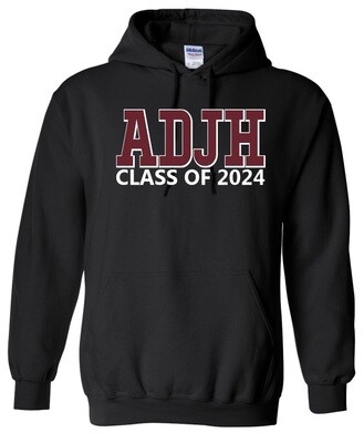 Astral Drive Junior High - Black Classic ADJH Class of 2024 Hoodie