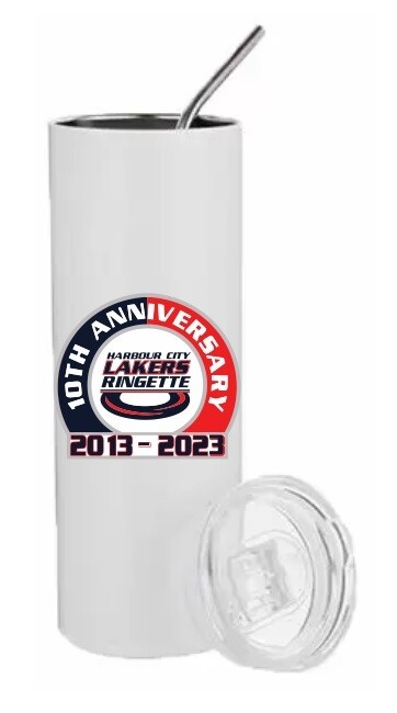 HCL - Navy HCL 10th Anniversary Tumbler with Straw