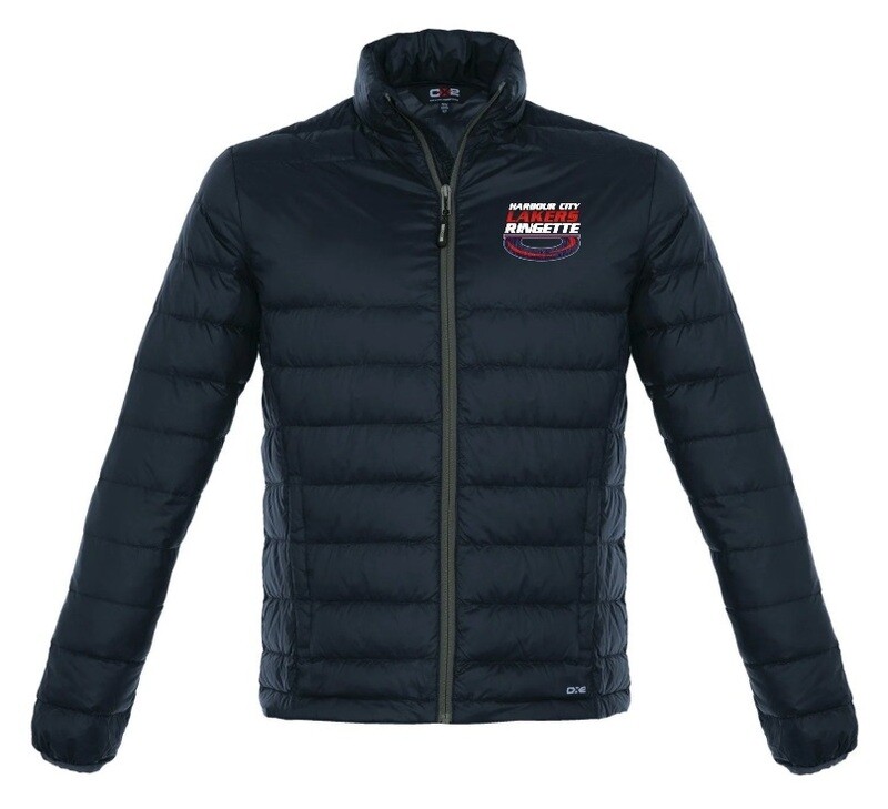 HCL - Men&#39;s Navy Harbour City Lakers Ring Polyester Quilted Down Jacket