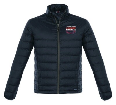 HCL - Men's Navy Harbour City Lakers Ring Polyester Quilted Down Jacket