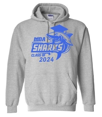 Marine Drive Academy - Sport Grey MDA Sharks Class of 2024 Hoodie