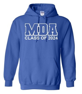 Marine Drive Academy - Royal Blue MDA Class of 2024 Hoodie
