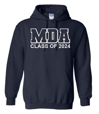 Marine Drive Academy - Navy MDA Class of 2024 Hoodie