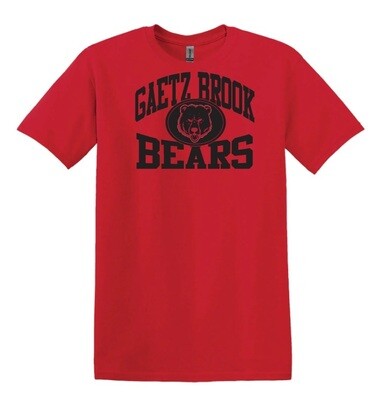 Gaetz Brook Junior High - Red Gaetz Brook Bears T-Shirt