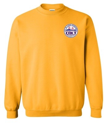 HCL - Sport Gold COLT Crewneck Sweatshirt (Left Chest)