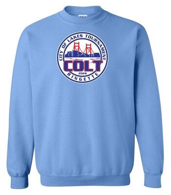 HCL - Carolina Blue COLT Crewneck Sweatshirt (Full Chest)