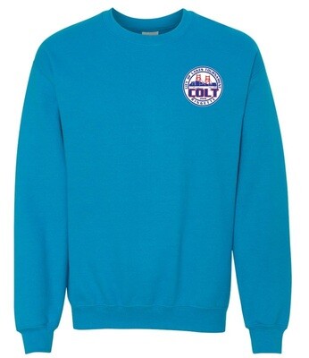HCL - Sapphire COLT Crewneck Sweatshirt (Left Chest)