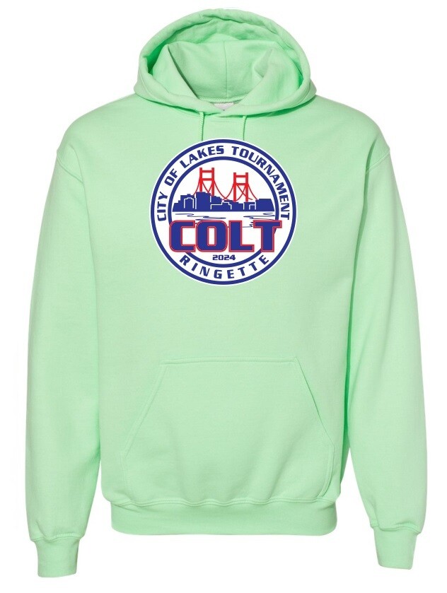 HCL - Mint Green COLT Hoodie (Full Chest)