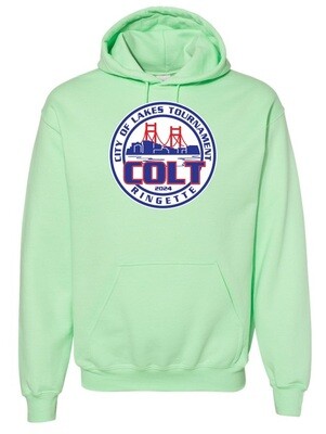 HCL - Mint Green COLT Hoodie (Full Chest)