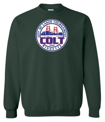 HCL - Forrest Green COLT Crewneck Sweatshirt (Full Chest)