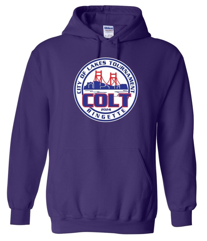 HCL - Purple COLT Hoodie (Full Chest)