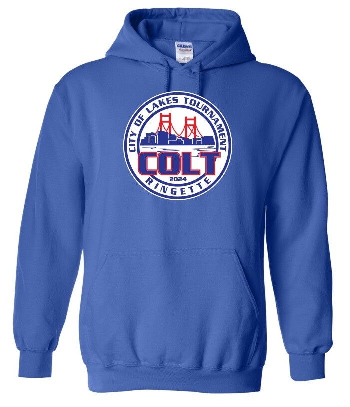 HCL - Royal Blue COLT Hoodie (Full Chest)