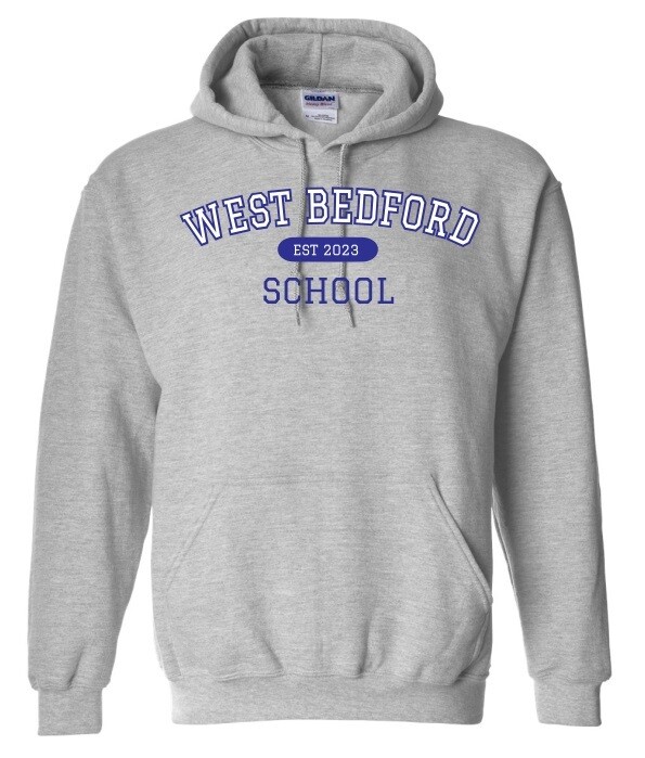 West Bedford School - Sport Grey West Bedford School Hoodie